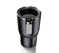 Chiyyak Car Drinks Cooler and Warmer, Cup Cooling and Heating Portable Car Fridge Electric Cooling Cup Mini Cooler Beer Water Milk Drink