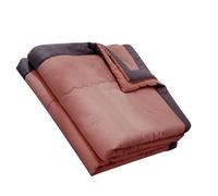 Chiyyak Cooling Rose Red Cotton Summer Comforter for Night Sweats Lightweight Breathable 54 X 78 Inches