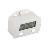 Chiyyak Digital Counter for Knitting Machine 6 Digit Large LCD Screen Magnetic Induction Switch 0-999999 Counts with Mounting Screws for Panel Installation