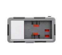 Chiyyak Diving Phone Case, Underwater Case for Photo Video with Volume Key Shutter, Fit for iOS 17 16 15 14 13 12 11, S25 S24 S23 S22 S21 S20 S10 to S25 (Gray and Orange)
