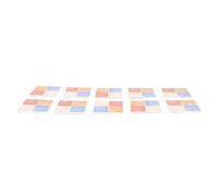 Chiyyak Dollhouse Flooring with Exquisite Craftsmanship and Bright Colourful Tiles that Enhance the Interior Design, 30 Assemble Wooden Floor Tiles (Pack of 60)