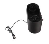 Chiyyak Electric Automatic Knock Box Cleaner, with Built-in Cleaning Brush and Scraper for Coffee Machine Filter Portafilter Basket