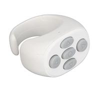 Chiyyak Fingertop Scrolling Button Ring Bluetooth Remote for, Easy Pairing, Fast Charging, for Movies & Social Media, Ergonomic Design (White)