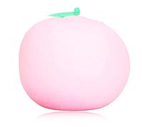 Chiyyak Fruit Stress Relief Peach Squeeze Ball for Adults and Kids Soft Decompression Ball Tear Resistant for Family Holiday Decorations (Pink)