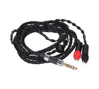 Chiyyak High-Frequency Smooth, 8 Core OCC Silver Plated Cable/Auxiliary Cable for Sennheiser HD600 HD650 HD660s, Compatible with Playback Devices (4.4MM balance)