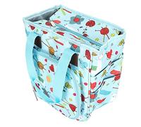 Chiyyak Knitting Bag Organiser, Wear-resistant Oxford Fabric Storage Bag for Aunt Lady, 10.2 x 5.5 x 9.8 inches, #311, Little Lamb, Casual