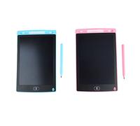 Chiyyak LCD Writing Tablet, Eye Protection Electronic Drawing Board with 2pcs 8.5in Erasable Drawing Doodle Pad, for Kids Learning Toy