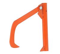 Chiyyak Log Hook, Effort Saving Portable Stainless Steel Logging Cant Hook, Rust for Moving Logs Up to 15.5 Inches in Diameter, with Compact Size and Lightweight Design