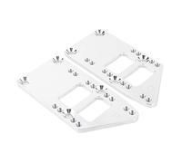 Chiyyak LS Engine Mounts Billet Aluminum Swap Kit Conversion, Fit for Chevelle Camaro, with LSX Engine Adapter Plates and LS Swap Plates