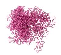 Chiyyak Pig Shaped Paper Clips, Cute Decorative Bookmark Non Slip Metal Paper Clips for School Office, with Strong Sturdy Iron Wire for Organizing Notebooks Photo Albums