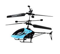 Chiyyak RC Helicopter Toy for Children, Indoor Outdoor Flight, Drop Resistant, Remote Control with 2 Way Functions (Blue)