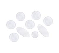 Chiyyak sax tenor sax key pearls 6×5×1 9pcs set exquisite sax key button inlays for alto tenor soprano saxophone accessory