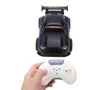 Chiyyak Smart RC Car, 360 Degree Drift with Follow Escape Modes, LED Light, Voice Effect Remote Control for Kids (Black)