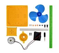 Chiyyak Solar Generator Fan DIY Kit, Educational Toy, Solar Generator Kit for Developing Practical Skills