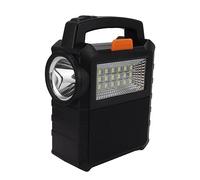 Chiyyak Solar Powered Generator, Portable Power Station with Bulbs for Home Backup Emergency RV Outdoor Camping, Lightweight and Convenient Solar Generator for Cell Phone MP3 Charging