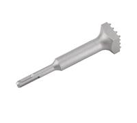 Chiyyak Square Head Bushing Bit, 40Cr Steel Electric Flower Hammer Drill Bit for Concrete, with Standard Shank Diameter for Stone Slabs Bridges Walls Cement Roads