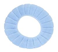 Chiyyak Toilet Seat Cover Thickened Washable Soft Material Keep Warm Skin Friendly Durable Exquisite Color Toilet Seat Cushion