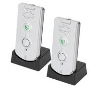 Chiyyak Wireless Intercom System, 2 Way Voice Caller 1000M Bidirectional Communication, with 38 Ringtones and 3 Level Volume Adjustment, for Home Office Warehouse Use