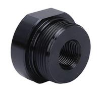Chiyyak Wood Lathe Chuck Adapter Woodworking Lathe Headstock Spindle Adapter 40mm Male Thread 18mm Female Thread with Alloy Steel Body for Expanding Woodworking Capabilities