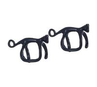 CHIZISX 1 Pair Unique Cats Earrings Green Eyes Cats Ear Clip Nonslip Fashion Ear Accessories Alloy Texture Suitable for Ladies