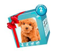 CHIZISX Ai Robot Dog My Realistic Puppies That Act Like A Real Walking Barking Tail Wagging Interactive Plush Dogs Interactive Plush