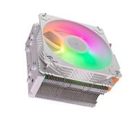 CHIZISX ARGB 4 Heat Pipe Tower CPU Cooling Fan Low Noise Energy For PC Gaming Console Cooling Fan Heat Dissipation Accessories Quiet Gaming PC Cooling