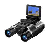 CHIZISX Combined Field Glasses Camera for Backpacking Backpacking Offering 720P Registering Photo Seize with 12x Enlarge and Screen Digital Field Glasses