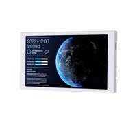 CHIZISX Computer Case Companion Display Panel Data Visualization USB Power Aluminum Frame Screen 5.2Inch Aluminum Alloy PC Accessory