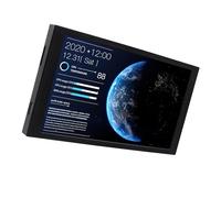 CHIZISX Computer Case Companion Display Panel Data Visualization USB Power Aluminum Frame Screen 5.2Inch Aluminum Alloy PC Accessory