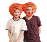 CHIZISX Double Headed Headgear Hat For Photography Social Event Selfie And Theme Event Sport Activity Dressingup Props Headpiece Team Building Event Headwear