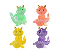 CHIZISX Good Resin Dragon Chinese Twelve Statue Resin Dragon Statue Animals Sculpture Figurines Desktop Decor