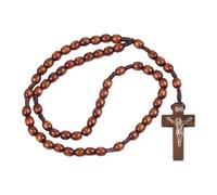 CHIZISX Handcraft Sturdy Wood Rosary Beads Craf from Natural Wood for Daily Prayer and Meditation With Elegant Designs