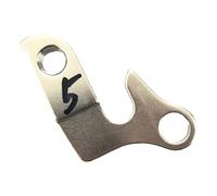 CHIZISX High-Strength Bike Derailleur Mount Weatherproof Design Lightweight Aluminum Construction Ensures Precise Gear Alignment Long Distances Cycling Hanger