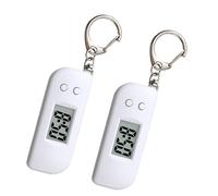 CHIZISX Keychain Digital Watch for Multiple Scenario Including Tests Preparation Sports Time Management Portable Watch