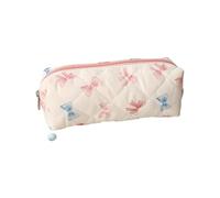CHIZISX Modern Printed Pen Storage Polyester Waterproof Interior Compact Design for Daily Carry Portable Pencil Bag