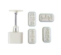 CHIZISX Mold Rectangle Cutter Molds Kitchen Baking Accessories for Mid-Autumn Festival