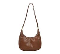 CHIZISX Multifunctional Shoulder Bag Vintage Inspired PU Leather Underarm Purse Multiple Pockets for Phone Cosmetics Retro Women's Bag