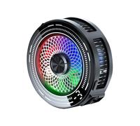 CHIZISX Play Phone Refrigerator With Digital Display 3 Modifiable Pace INTELLIGENCE Thermoregulation Attractive Worldwide Low Noise Thin Plan Phone Refrigerating Clip For Live Streaming