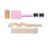 CHIZISX Portable Ballet Foot Stretcher Set with Elastic Band for Dancers Flexibility Training Arch Enhancer