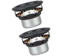 CHIZISX Professional 45mm Speakers 10W 4Ohm Impedance Double Magnets Configuration 19Core Voice Coil For Deeply Bass Response Highly Power Bass