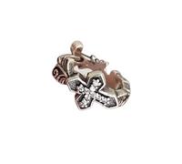 CHIZISX Punk Rock Single Ear Studs for Men Retro Crosses Designs Sturdy Alloy Jewelry Portable For Concerts Casual Wear