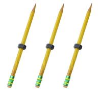 CHIZISX Quiet Focusing Aid Wooden Threaded Pencil With Rotating Nut Stress Relief Sensory Toy For Students Homework Writing Tool Focusing Enhancing Wooden Pencil For Kids