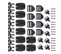 CHIZISX Spa Cover Replacement Set With Reinforced Clasps Steel Hardware Adjustable Straps For Hot Tubs Security Adjustable Spa Cover Buckles