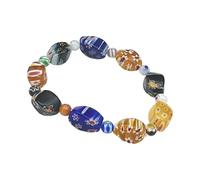 CHIZISX Sturdy Glass Bead Unique Twisted Designs Portable Comfort Jewelry Her Handmade Spirals Glass Jewelry