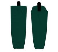 CHKEYS Ice Hockey Socks Solid Color Practice Socks for Junior To Senior Youth Adult, Green, Small