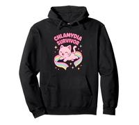 Chlamydia Survivor Cringy Cat Weird Funny Cringe Obnoxious Pullover Hoodie
