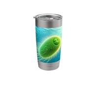Chlamydomonas Green Algae Stainless Steel Insulated Tumbler