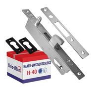 Chle-Mar Hook Lock - H-40 Mortice Lock with Turn Knob