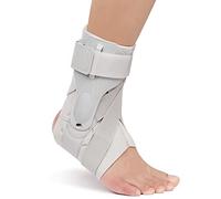 Chlffua Ankle Support Brace with Side Stabilizers and Cross Auxiliary Fixing Belt Strength Protection for Sports Injury Recovery Sprain, Arthritis, Strain, Fatigue, Foot Pain Relief 1 Piece (L)