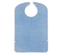 Chliinl Adult Bibs,Waterproof Apron Set Soft Waterproof Bibs for Seniors Reusable Dining Accessories for Men & Women